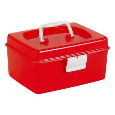 Imagem de Mini Box Maleta Organizadora Multiuso Resistente Com Trava - - Plasnor