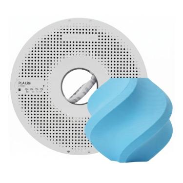 Imagem de Filamento Para Impressora 3D - PLA LITE Ciano Fosco - 1Kg - 1,75mm - A18-B0-1.75-1000-SPL