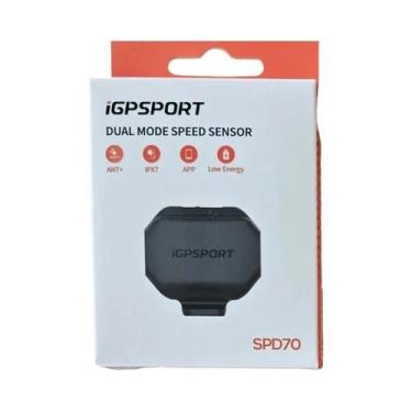 Imagem de Sensor De Cadência E Velocidade Bluetooth ANT+ iGPSPORT, Monitor De Fr