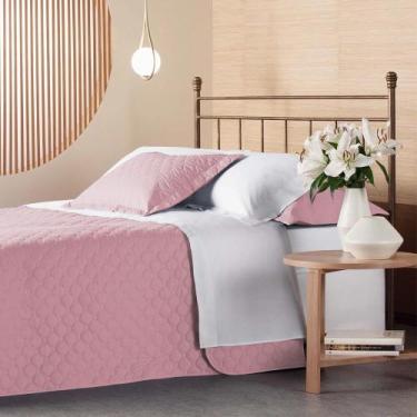 Imagem de Kit Colcha / Cobre leito Casal 180 fios Previlege - Andreza - Andreza 