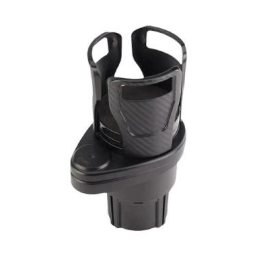 Imagem de Suporte Ajustável Duplo Para Copos De Carro 4 Em 1, Suporte Multifunci
