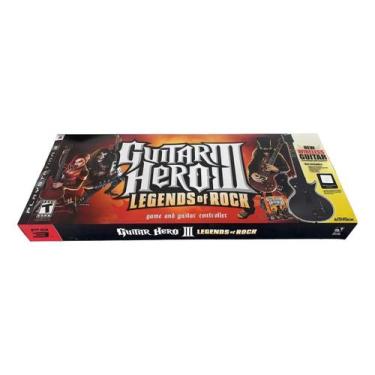 Imagem de Guitar Hero 3 Legends Rock Ps3 E Pc Original Nova e Sem Jogo - Activis