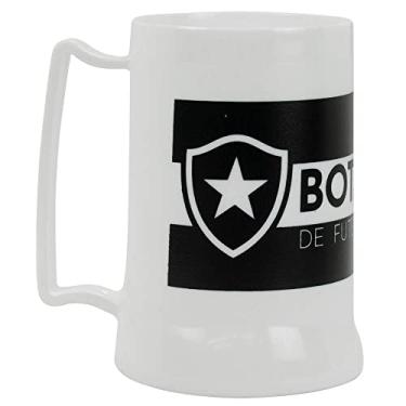 Imagem de Caneca Branca Gel Isolante Térmico 400ml - Botafogo