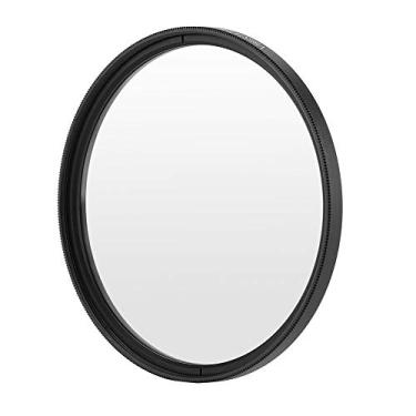 Imagem de Filtro de proteção de câmera, filtro UV de câmera de cor preta que reduz a luz ultravioleta para câmeras DSLR(72mm)