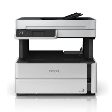 Imagem de Impressora Epson M3180 EcoTank Multifuncional com Wireless e Duplex