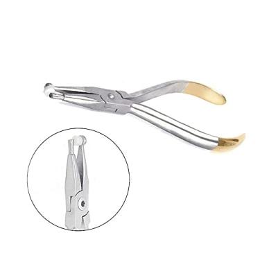 Imagem de Alicate removedor de adesivo dental, pinça removedor de atadura ortodôntica ferramenta instrumento cirúrgico dental kit de extração de dente