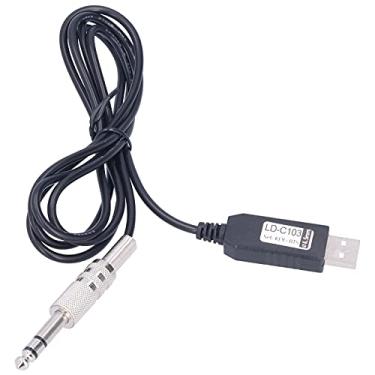 Imagem de Cabo de programação USB para cabo de rádio CwType N1 mm 1,5 m Linha de conexão de equipamento de transmissão de código de rádio