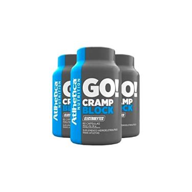 Imagem de Kit 3 Cramp Block 60 Cápsulas Atlhetica