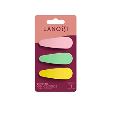 Imagem de Lanossi Beauty & Care Conjunto De Tic Tac Angel Contém 3 Peças Cores Rosa Verde E Amarelo Lanossi.