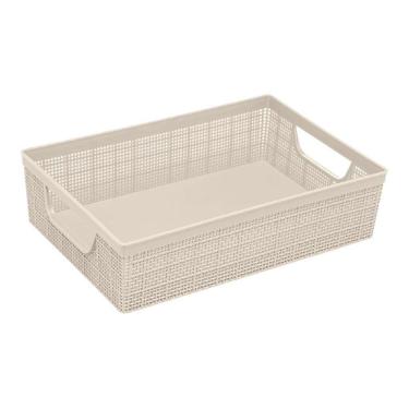 Imagem de Cesta Organizadora Juta A5 2 Litros Lanchonete Alimentos Top