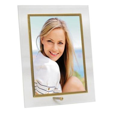Imagem de Porta Retrato Vidro Reto 10x15 Premium Vertical - Yazi