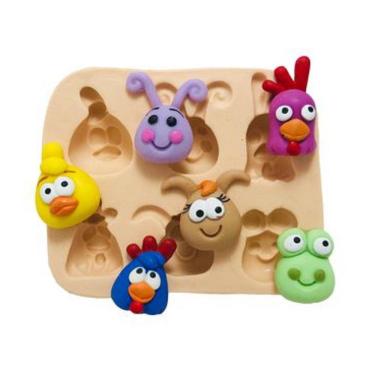 Imagem de Molde De Silicone Galinha Pintadinha