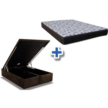 Imagem de Conjunto Baú-Colchão Ortobom D33 Fort Tech Queen 158