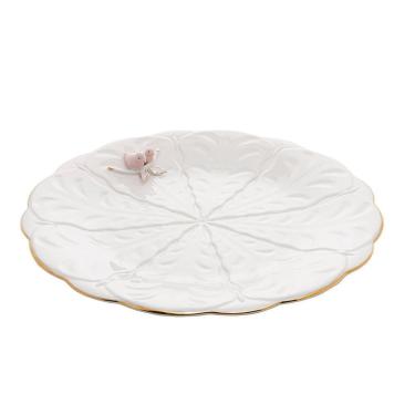 Imagem de Prato para Bolo de Porcelana Birds 30cm