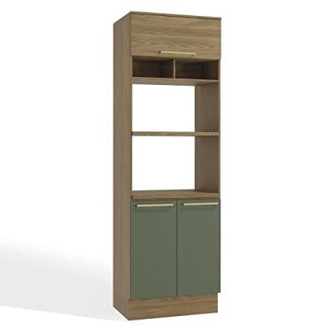 Imagem de Torre Quente Kappesberg 22 Botanic M627 Nogueira/Verde