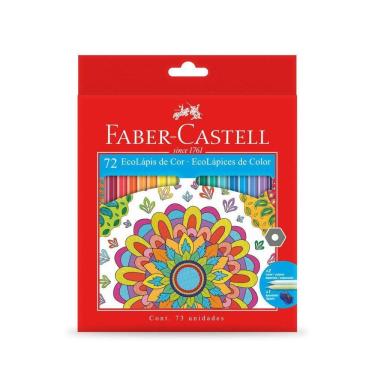 Imagem de Ecolápis De Cor Faber Castell Sextavado 72 Cores