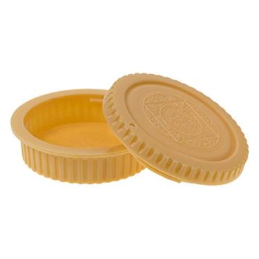 Imagem de Conjunto de tampa de lente traseira e corpo da câmera Fotodiox Designer compatível com todas as câmeras e lentes Canon EOS EF/EF-s - ouro