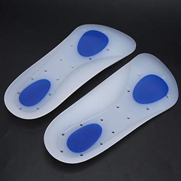 Imagem de Palmilha de suporte de palmilha ortopédica de alta elasticidade com absorção de choque, silicone para homens, mulheres, trabalho, botas de trabalho de corrida, caminhada, corrida e sapatos casuais