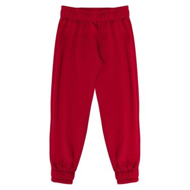 Imagem de Calça Jogger Infantil Feminina Select Vermelho