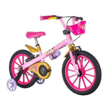 Imagem de Bicicleta Infantil Aro 16 Feminina Boneca Princesa Meninas - Nathor