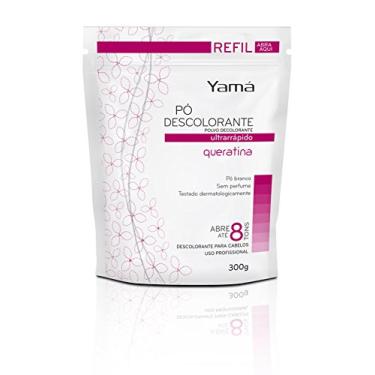 Imagem de Pó Descolorante Queratina Refil, Yama, Branco