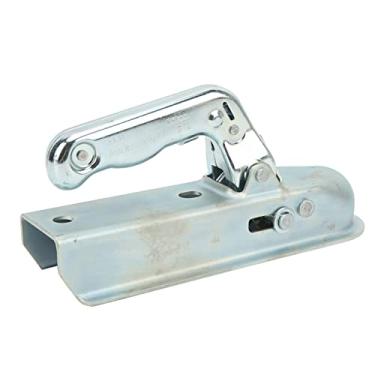 Imagem de Engate de reboque, acoplador de reboque de língua reta de 5 cm, acoplador de bola de reboque de aço para barco RV, com capacidade de carga de 800 kg