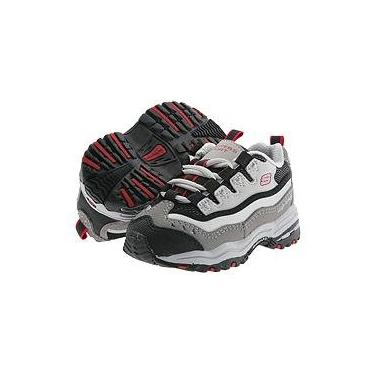 Imagem de Skechers Tênis infantil Energy 2 Blaze, Cinza/verde claro, 5 Toddler