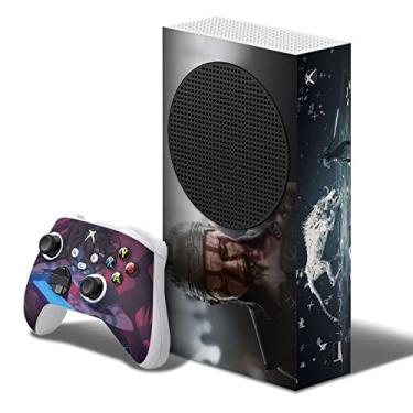 Imagem de Adesivo Skin Xbox Series S e dois Controles Hellblade 2 b4