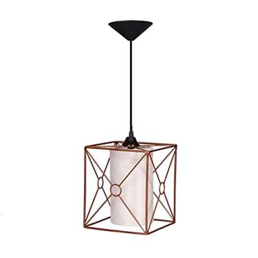 Imagem de PENDENTE CUBO BRONZE