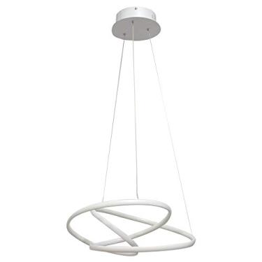 Imagem de Pendente Zig Bella Iluminação Zig Branco 57 Cm X 47 Cm X 26 Cm