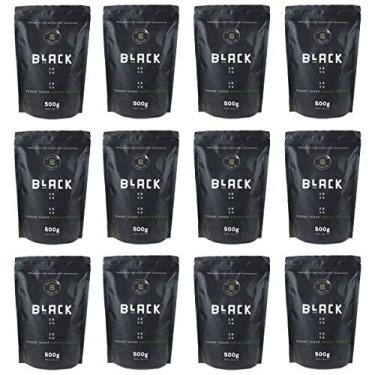 Imagem de KIT COM 12 ERVA MATE 500G PARA TERERÉ BLACK ERVA (Menta e Boldo)
