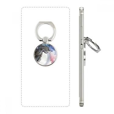 Imagem de Suporte de anel de telefone com sombreamento abstrato para aquarela de tinta