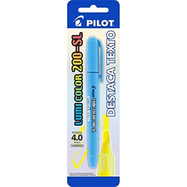 Imagem de Pincel Marcador de Texto Lumi color Fluorescente Azul 1 unid - Pilot