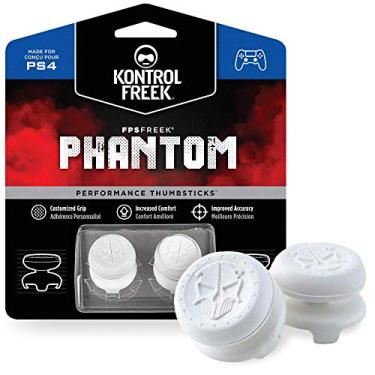 Imagem de KontrolFreek FPS Freek Phantom for PlayStation 4 (PS4) Controller | Performance Thumbsticks | 2 High-Rise Concave | White