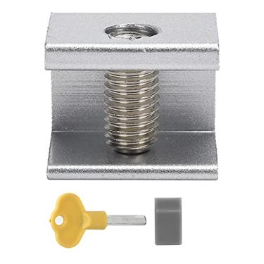 Imagem de Trava de janela, linda trava de janela deslizante sem perfuração para janelas para portas