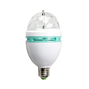 Imagem de Lâmpada Led Giratória Globo Lazer Rgb, Festa Aniversário