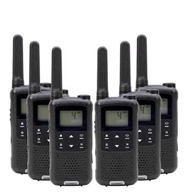 Imagem de Haiz Kit 06 Rádios Mini Walkie Talkie Pmr 446 16 Canais HZ-T22