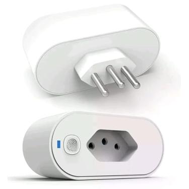Imagem de Tomada Inteligente Wifi Tuya Smart Life Google Home e Alexa 16A Com Monitoramento de Energia
