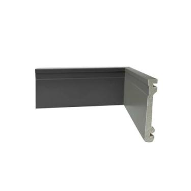 Imagem de Rodapé de Poliestireno 10cm x 15mm Casa Grassi Gray