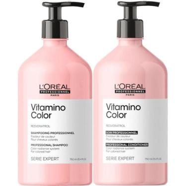 Imagem de Kit Loreal Vitamino Color - Shampoo E Condicionador 750ml - L'oréal Pr