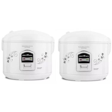 Imagem de Kit 2 Panelas de Arroz Elétrica Britânia 10 Xícaras PA10 127V