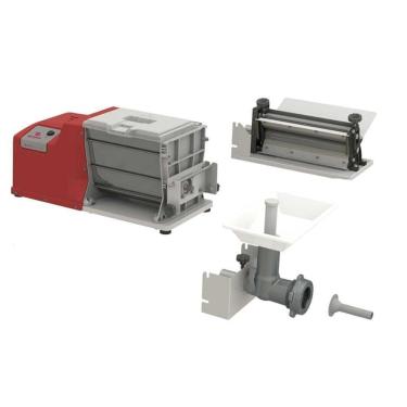 Imagem de Amassadeira Semi Rápida 3 Kg Massa Kit Extrusora e Moedor AELI-310 220V - Braesi