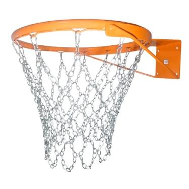 Imagem de Aro De Basquete Oficial Reforçado com Rede em Corrente de Aço