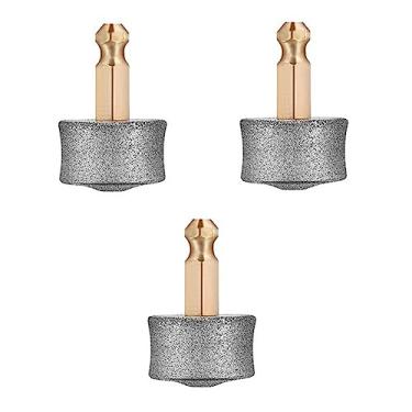 Imagem de Tvoip Pacote com 3 unidades de moedor de unhas para cães, cabeça de substituição extra rígida, supermacia, para cães pequenos e grandes, de qualidade premium, broca de ponta de diamante, kit