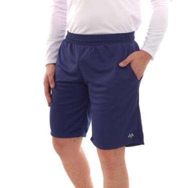 Imagem de Bermuda Masculina Shorts Com bolso lateral lisa Roupas Masculinas Estilo Básico-Masculino