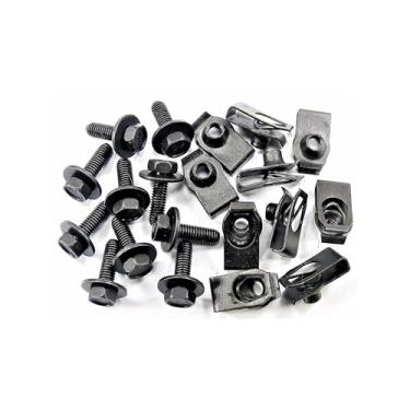 Imagem de Parafusos e clipes retrô para Toyota Lexus Scion- M6-1,0 x 20 mm de comprimento - 10 mm Hex- 20 peças - (1906/1928) #1882