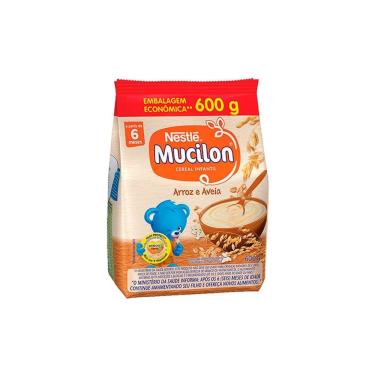 Imagem de Mucilon Arroz E Aveia Integral 600g