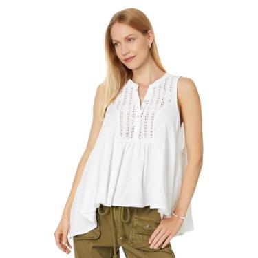 Imagem de Free People Blusa feminina Sunkissed, Marfim, XP