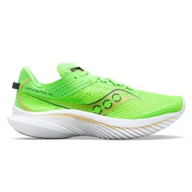 Imagem de Saucony Tênis masculino Kinvara 14, Slime/dourado, 44