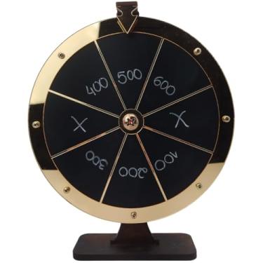 Imagem de Roleta Da Sorte Portátil Roda Premiada Sorteio Brindes Mdf